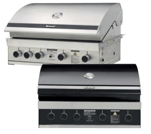 Rinnai GT 4 Burner Gas BBQ with a backburner