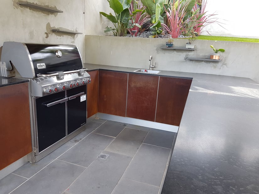 Outdoor Kitchen Doors A Breakdown of Materials and Colours.