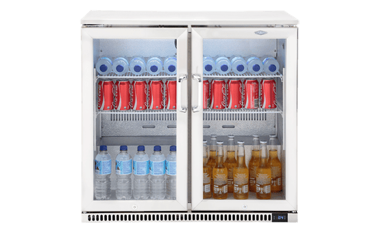 Double Door Outdoor Display Fridge