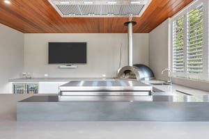 Beefeater Proline Corian Ash Concrete Matt White Alfresco Kitchen Mt Eliza 10