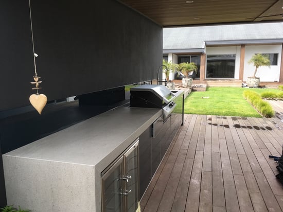 Dekton Strato Outdoor Kitchen