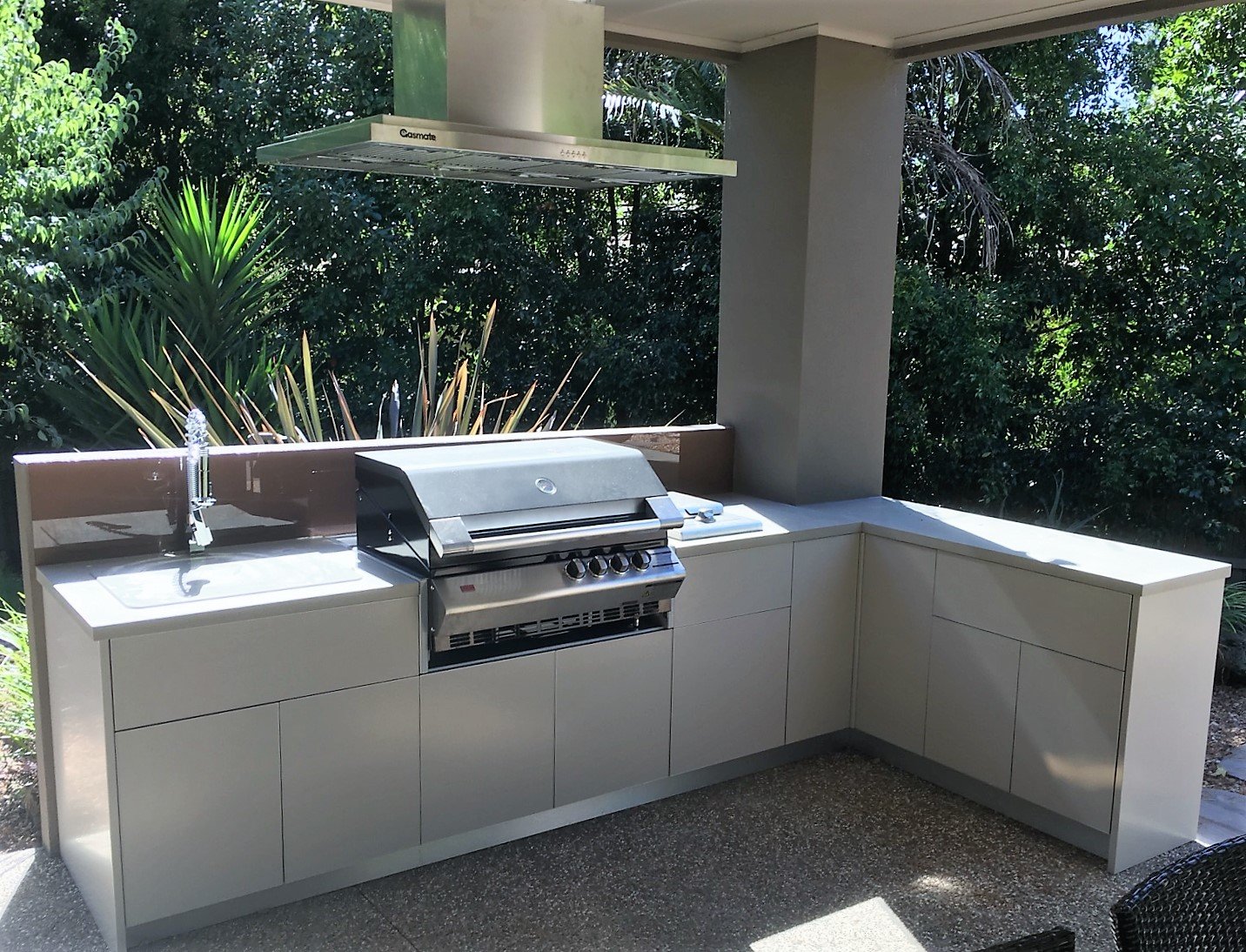 Outdoor bbq rangehood hotsell