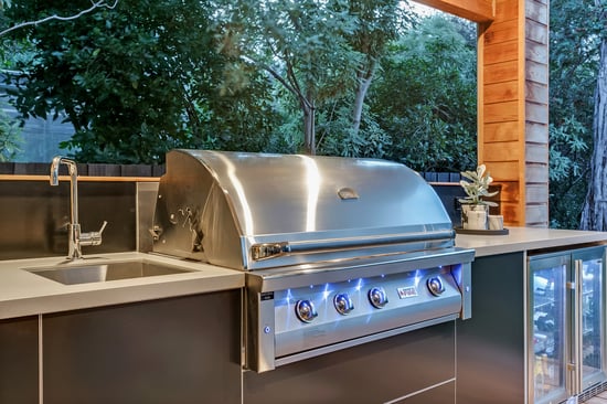 Outdoor kitchens barbecue