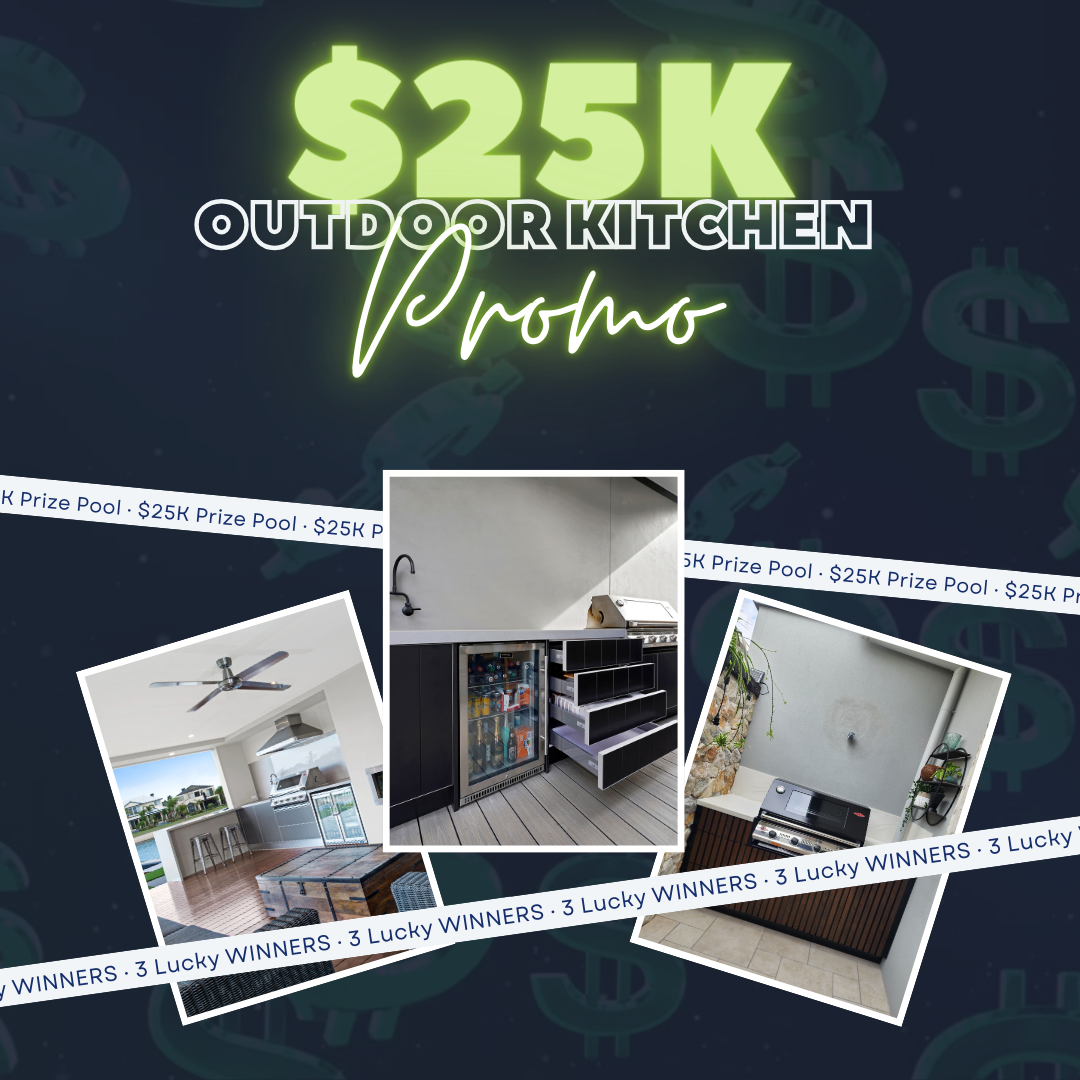 $25,000 Outdoor Kitchen Promo