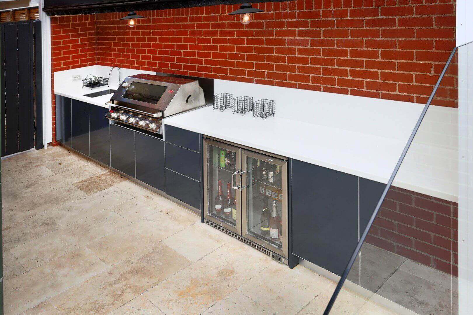 Beefeater-Signature-3000-5-Burner-Matte-Steel-Grey-Corian-Cameo-White-Outdoor-Kitchen-4