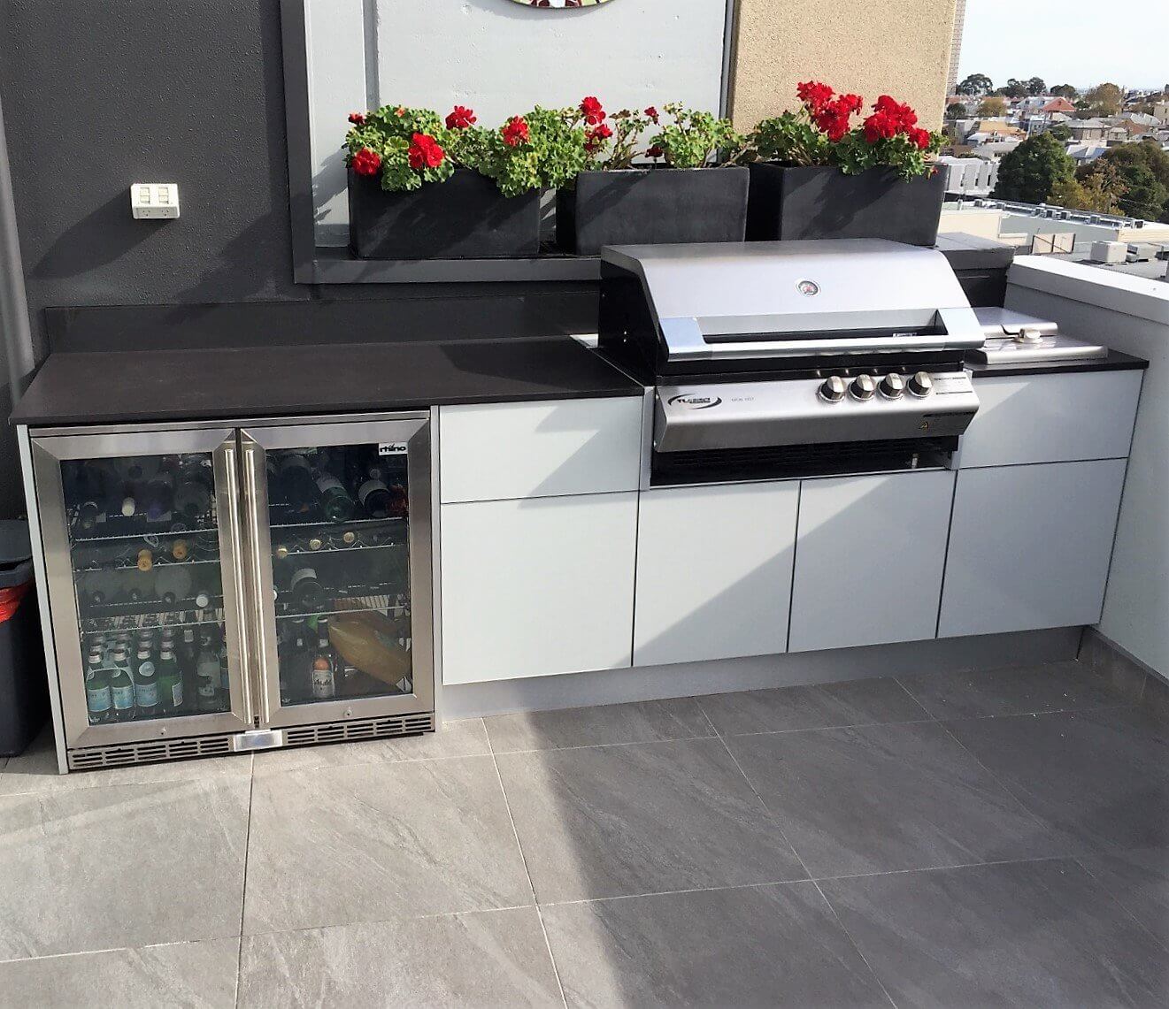 South Melbourne Rooftop Outdoor Kitchen