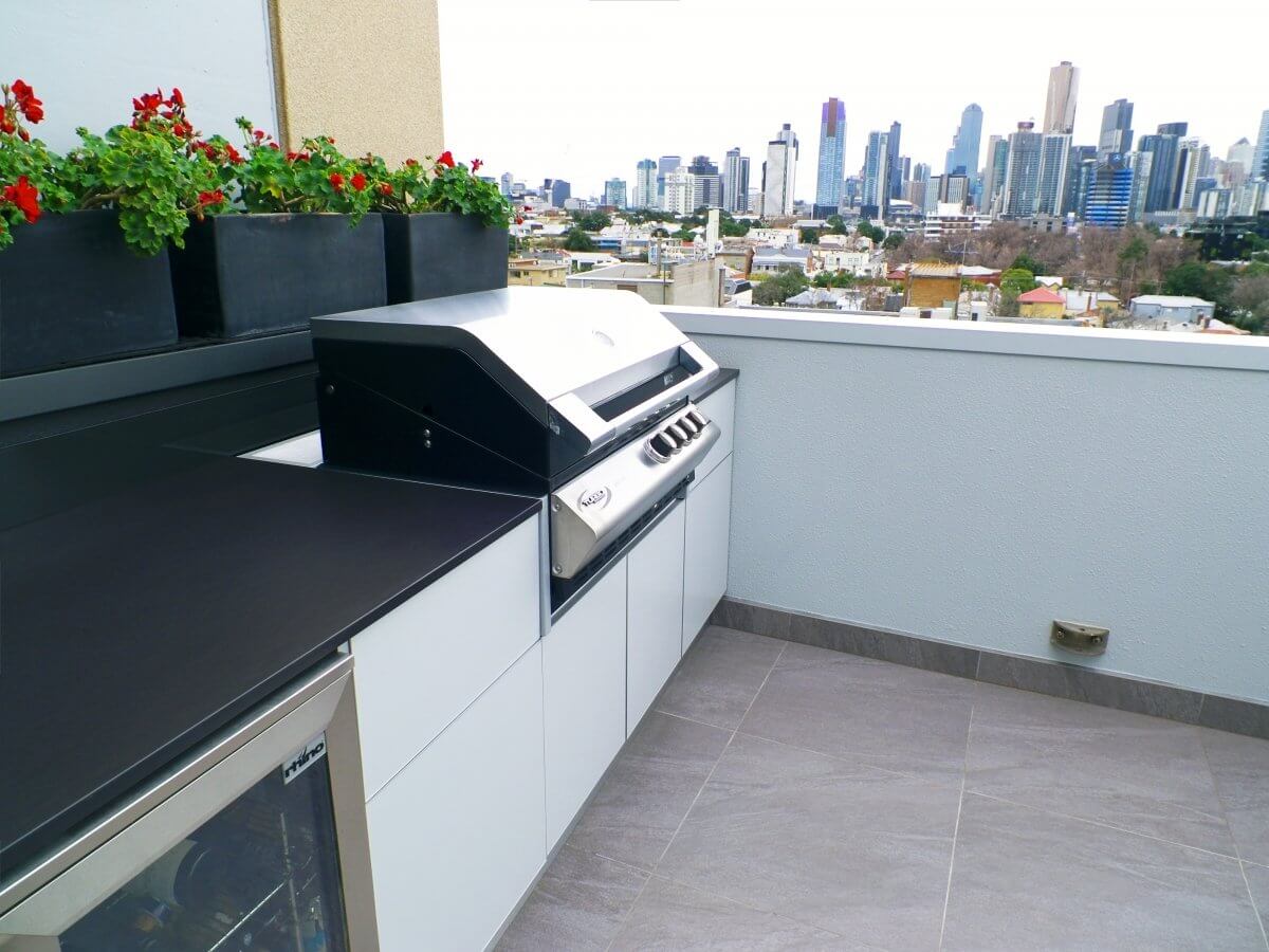 Turbo Elite BBQ Kitchen Dekton Sirius Rhino Fridge by LimeTree Alfresco