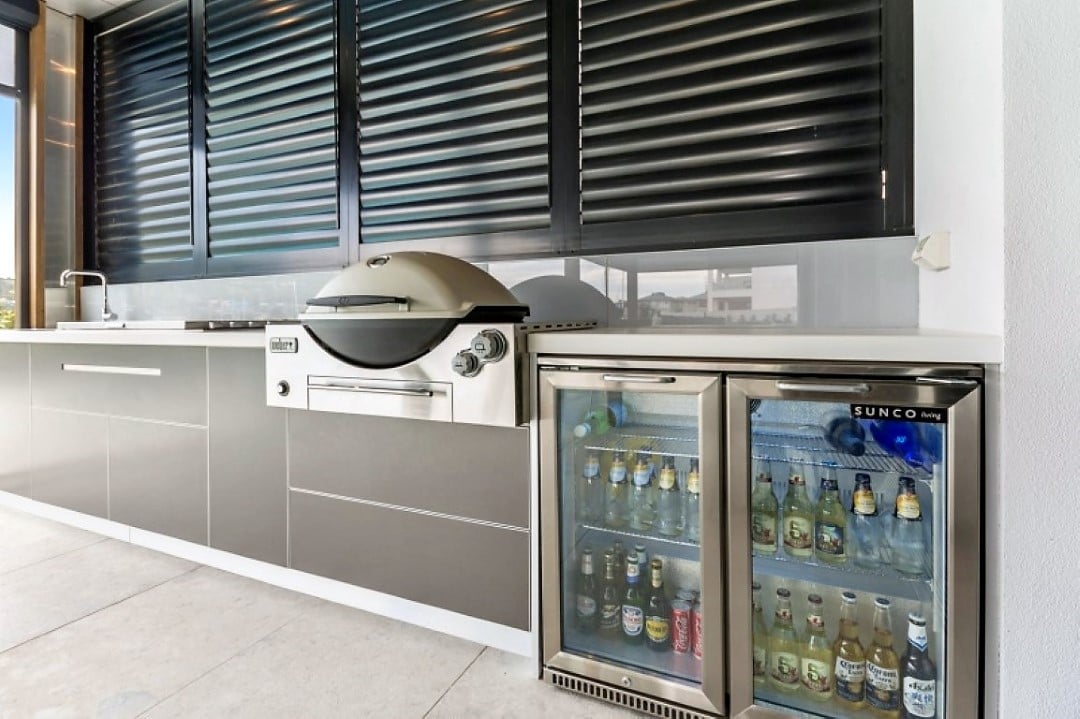 Outdoor Kitchen Mt Martha Melbourne Weber Built in bbq 7 (Medium) (Custom)